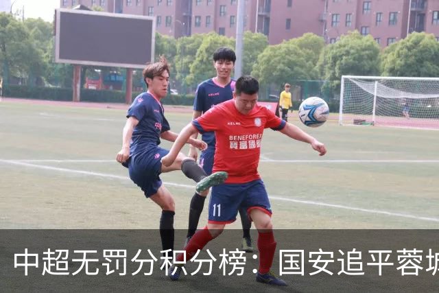 中超无罚分积分榜：国安追平蓉城！泰山落后2分+能争冠 英博升第4